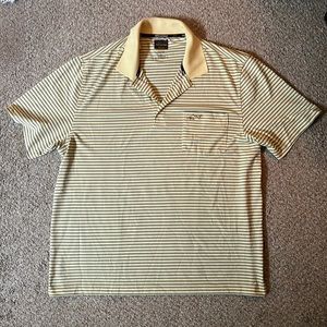 Greg Norman for Tasso Elba. Five Iron Play Dry Polo. Men’s XL, 100% Polyester.